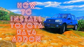 How To Install Toyota RAV4 |ADDON| In Gta V | Farhan Gaming | Gta 5