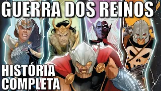 GUERRA DOS REINOS | História COMPLETA de quando Thor se tornou o Pai de Todos!!!