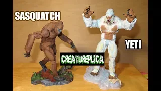 CreatuReplica HIMALAYAN YETI & NORTH AMERICAN SASQUATCH Figures! Abominable Snowman Bigfoot Cryptid