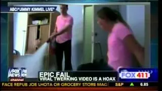 Viral Girl Twerking Fire Video Revealed as Hoax w/ Jimmy Kimmel