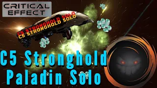 C5 Strongholds Solo with a Paladin || Wormhole PVE || Critical Effect