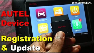 How to Register and Update any Autel Scanner