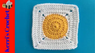 Circle to Square Granny Crochet Tutorial