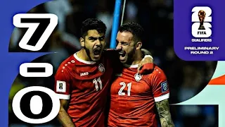 أهداف مباراة سوريا وميانمار 7-0 🔥🔥🔥