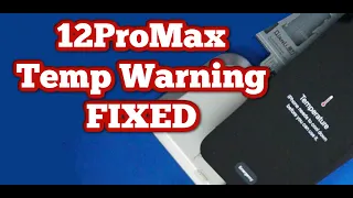 iPhone 12 Pro Max TEMPERATURE WARNING FIXED LIVE