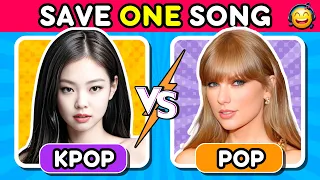 KPOP VS POP ❣️ Save One Drop One🎵 [MEGA CHALLENGE] 🥵😜