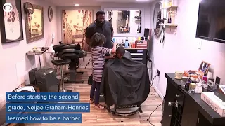 7-Year-Old Barber Offers Free Haircuts To Neighborhood Kids