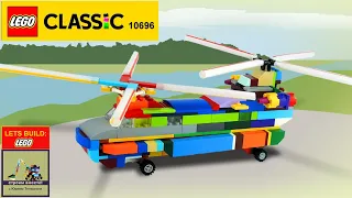 Lego 10696 Helicopter🚁 Boeing CH-47 Chinook 1957 MOC. How to build LEGO Classic. Save Money & Space.