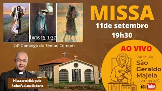 MISSA  -  11/09/2022 - 19h30 - Padre Fabiano Roberto