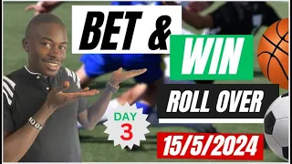 FOOTBALL PREDICTIONS TODAY | ROLL OVER PREDICTIONS DAY 3 #winningtips #bettingpredictions