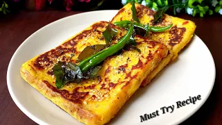 Breakfast in 5 MINUTES: A Quick Dahi Toast Recipe | Spiced Yogurt Toast| Dahi Tadka Sandwich