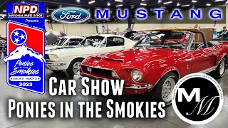 Ponies in the Smokies Mustang Car Show 2023