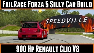 FailRace Forza 5 Silly Car Build 900 HP Renault Clio V8
