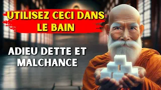 Utilisez CECI dans le BAIN et Vous N'AUREZ PLUS JAMAIS de Dettes et de Malchance | Bouddhisme