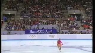 Josée Chouinard (CAN) - 1994 Lillehammer, Figure Skating, Ladies' Free Skate