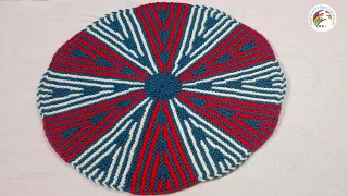 Pairdan ki Design / Knitting Doormat / Thalposh / Tablemate