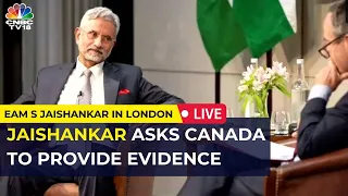 LIVE: EAM S Jaishankar | Interaction With S Jaishankar In London | Jaishankar On Canada | N18L