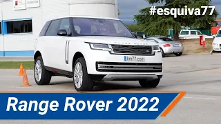 Range Rover P440e PHEV 2022 - Maniobra de esquiva (moose test) y eslalon | km77.com