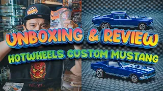 UNBOXING & REVIEW Hotwheels Custom Mustang