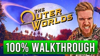 THE OUTER WORLDS 100% Walkthrough Gameplay Part 2 - (FULL GAME Review)