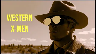 X-Men as a classic western movie - Images generated with MidJourney - I need to see this movie!