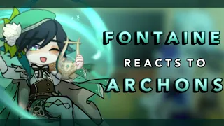 Fontaine reacts to Venti || 4/5 || RoseGacha