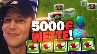 Medikit Challenge in Fortnite | 5000€ Wette | SpontanaBlack