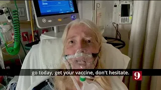 ‘Don’t be stupid’: COVID-19 patient on hospital bed pleads for people to get vaccine | WFTV