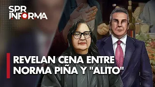 Revelan cena entre Norma Piña, magistrados y "Alito" Moreno