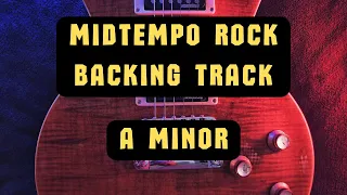 Midtempo Rock Backing Track A Minor