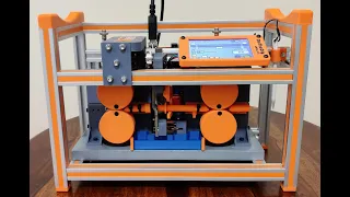 Arduino Homemade Automatic wire stripping cutting machine V2 (SPLICE with STRIP)