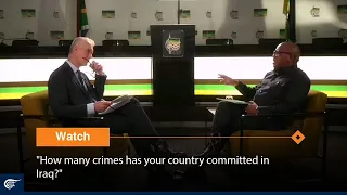 "How many crimes has your country committed in Iraq?"