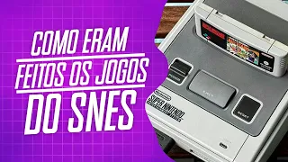 COMO OS JOGOS DO SUPER NINTENDO ERAM FEITOS? (SNES)