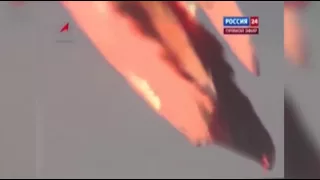 Raw: Russian Rocket Crashes After Launch