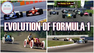 The Evolution of Formula 1 | An Assetto Corsa Showcase