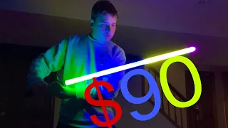 THE CHEAPEST NEOPIXEL LIGHTSABER ($90)