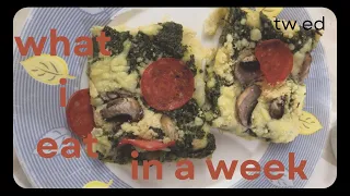 tw ed ♡ What i eat in a week speedrun edition [mid/high res]