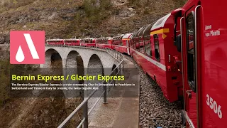 World's Most Beautiful Railway - The Bernina Express 2021 | Switzerland |  RestAday
