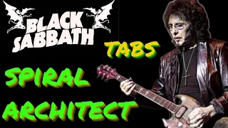 Black Sabbath Spiral Architect Fingerstyle TABS!!