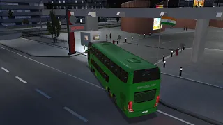 Marcpolo Paradiso G7 | MidNight Travel 🧳 | Bus simulator : Ultimate - Mobile gameplay