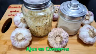 PASTA DE AJO||AJO PICADO||EN CONSEVA ‼️NO GASTES DE MÁS‼️😉👍🏻