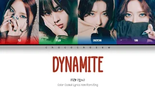 ITZY (있지) "Dynamite" Color Coded Lyrics | Han/Rom/Eng