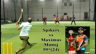 Rs.10000Tournament | Maximus vs Spikers |Headlight Cricket 10th Indoor Tournament | Box Cricket