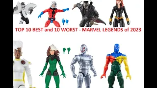 My Top 10 Best and 10 Worst Marvel Legends of 2023