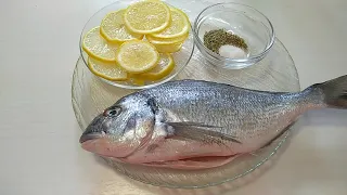 Как вкусно запечь рыбу ДОРАДО Как приготовить рыбу Рецепт нежной и очень сочной рыбы Еда Рецепты
