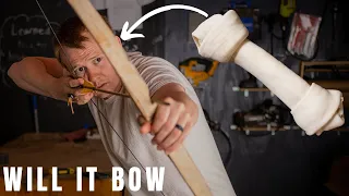 Making A Bow With A DOG BONE --- "Will It Bow" (Ep.4)