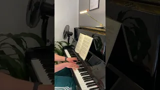 Practicing Chopin Waltz in A flat major, Op. 34 No. 1