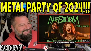 ALESTORM ft. PATTY GURDY - Voyage Of The Dead Marauder  OLDSKULENERD REACTION