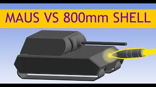 MAUS VS 800MM RAILGUN