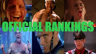 Jean Claude Van Damme Movie Villains Ranked And Confirmed By Science